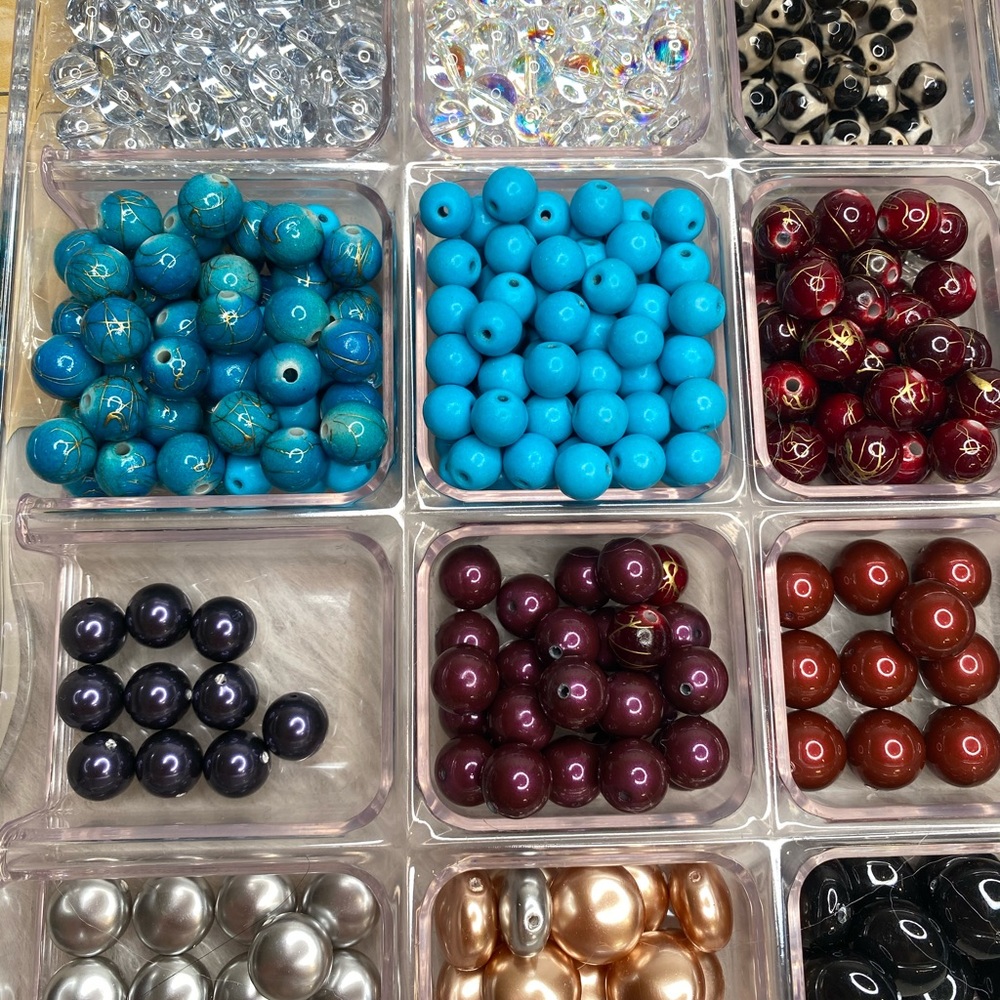 Beads and Swarovski Crystal beads,